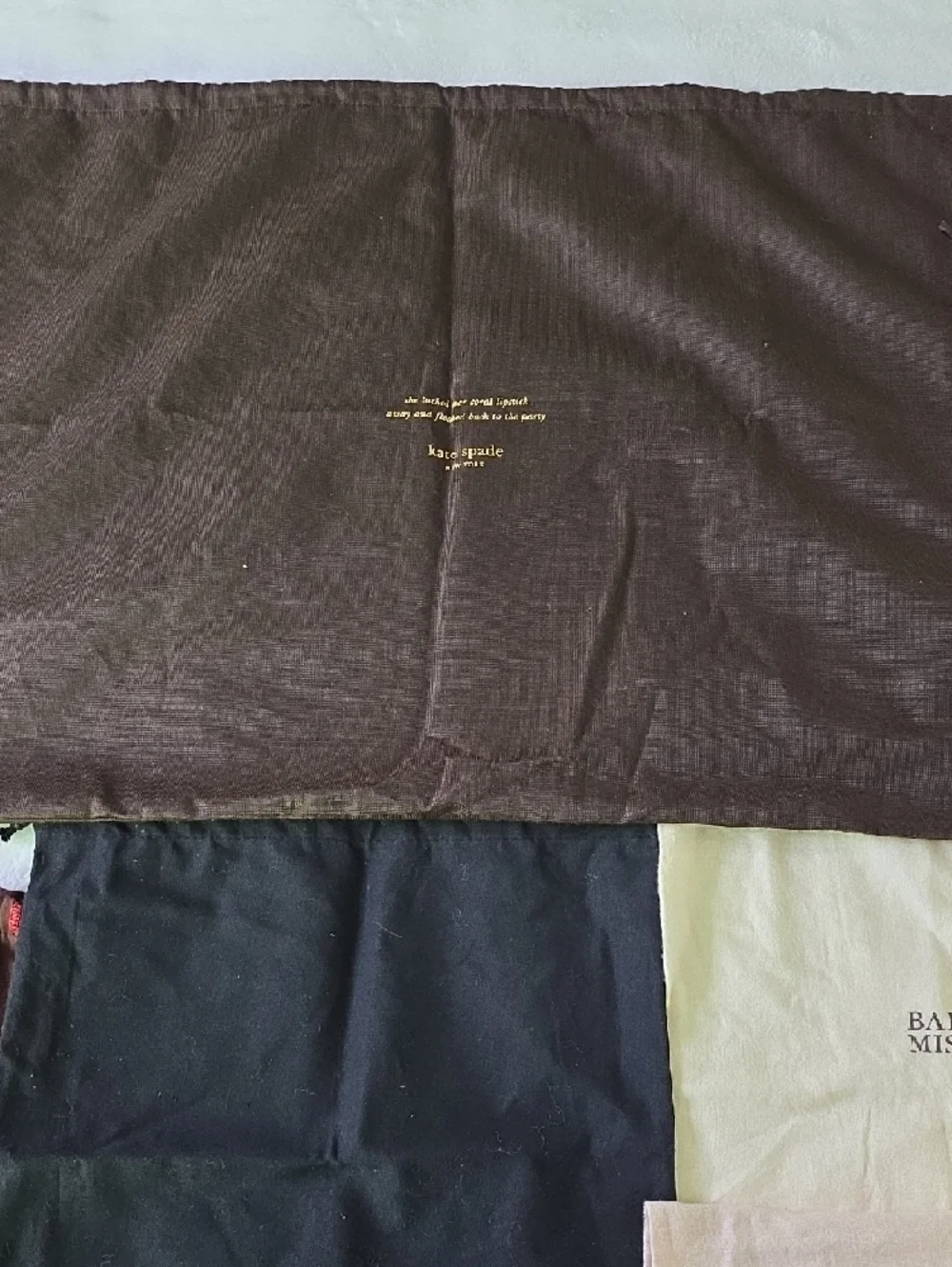 Designer Dust Bag Lot of 10 - Coach Kate Spade Michael Kors Rag & Bone Large